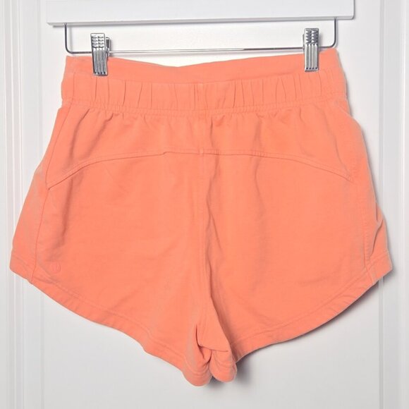Lululemon Inner Glow High-Rise Short 3" - 4 Sunny Coral - Picture 4 of 6